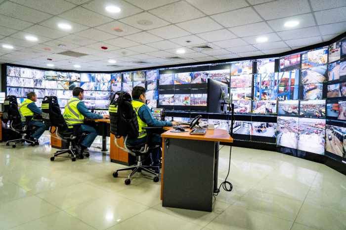 Terminal Pacífico Sur Valparaíso command and control center