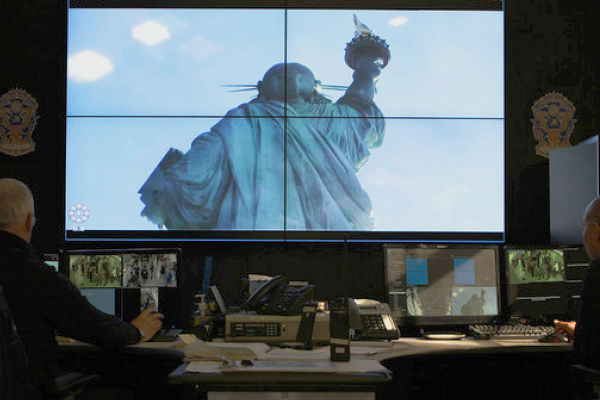 Statue of Liberty security console