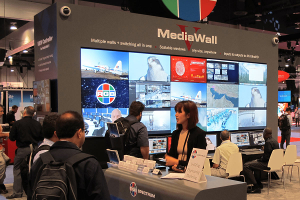 MediaWall V Display Processor at InfoComm